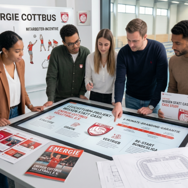 Expertise statt Cash: Werden Sie offizieller Strategiepartner mit dem Energie Cottbus Volleyball e.V.