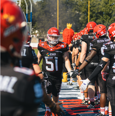 Football-Power fürs Management: Teamevent beim Deutschen Meister mit den Potsdam Royals